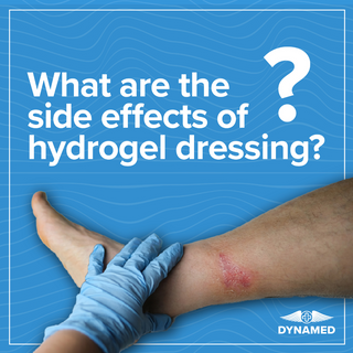 What are the side effects of hydrogel dressing?