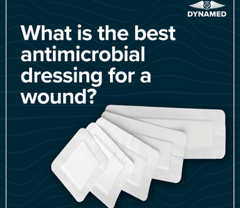 What is the best antimicrobial dressing for a wound?
