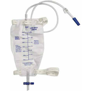 Urine Leg bag 50cm Tube with Straps Sterile