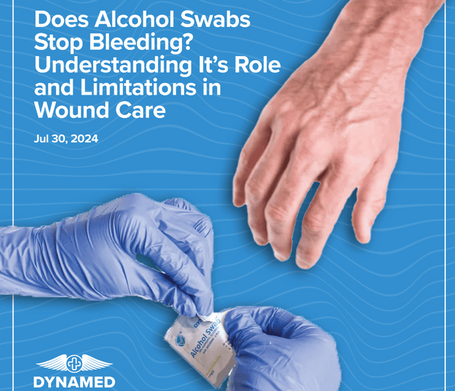 Does alcohol swab stop bleeding? Guide by Dynamed Pharmaceuticals