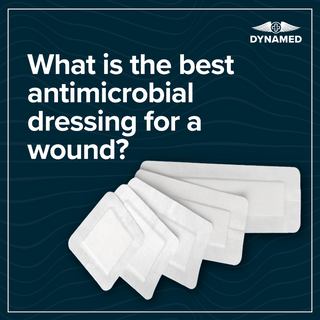 What is the best antimicrobial dressing for a wound?