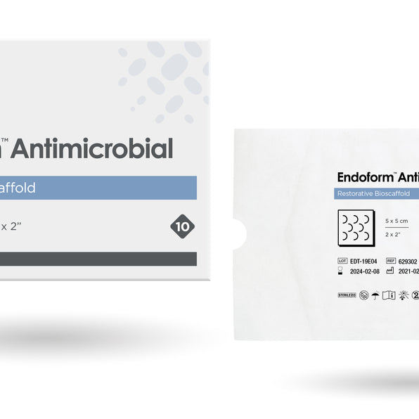 Endoform Antimicrobial packaging