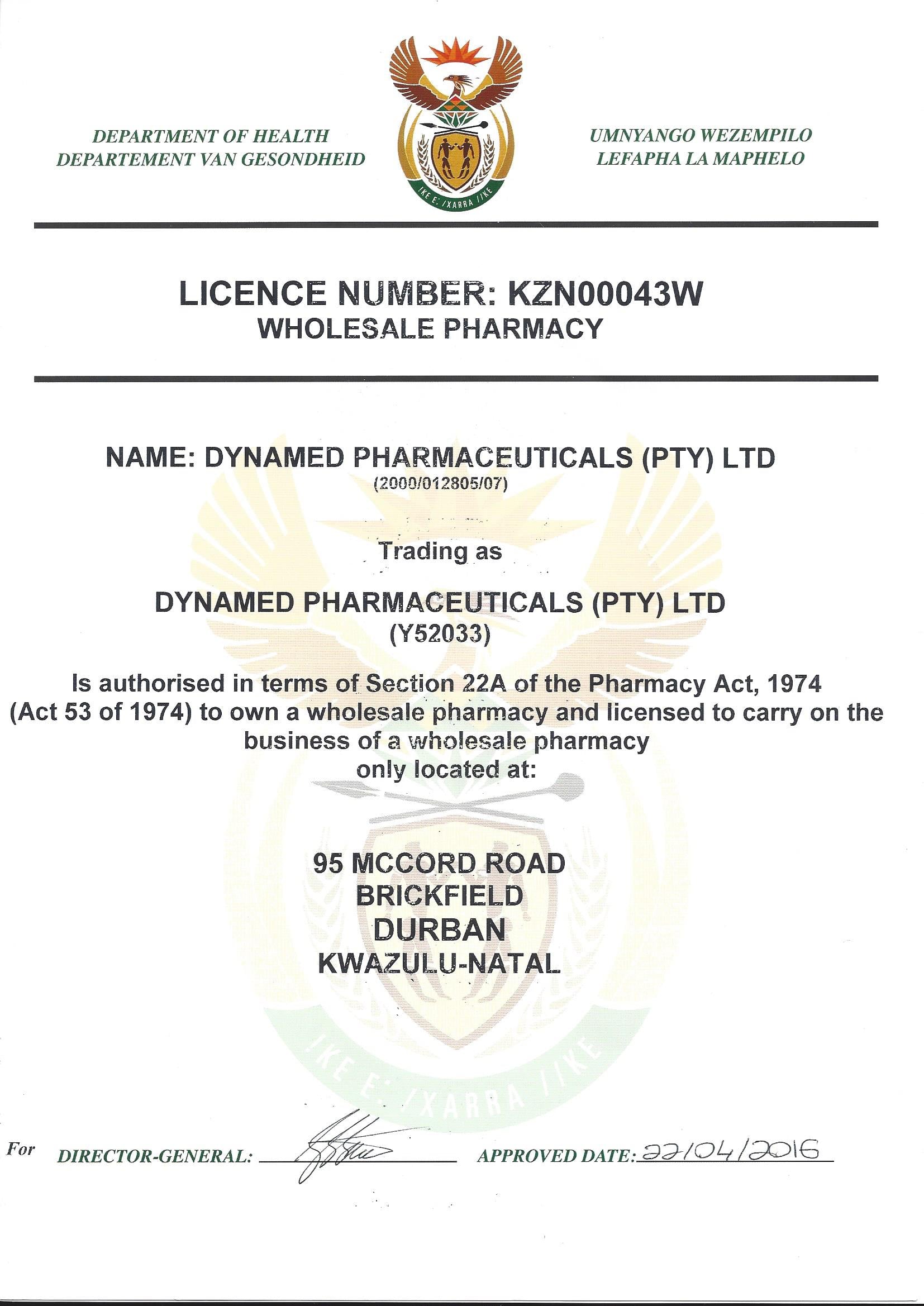 Health Store License About Us