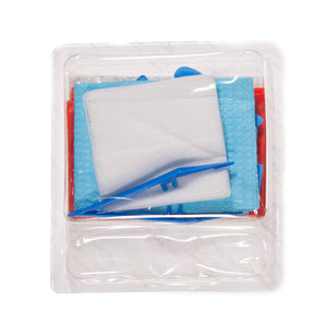 Dressing Tray With Forceps